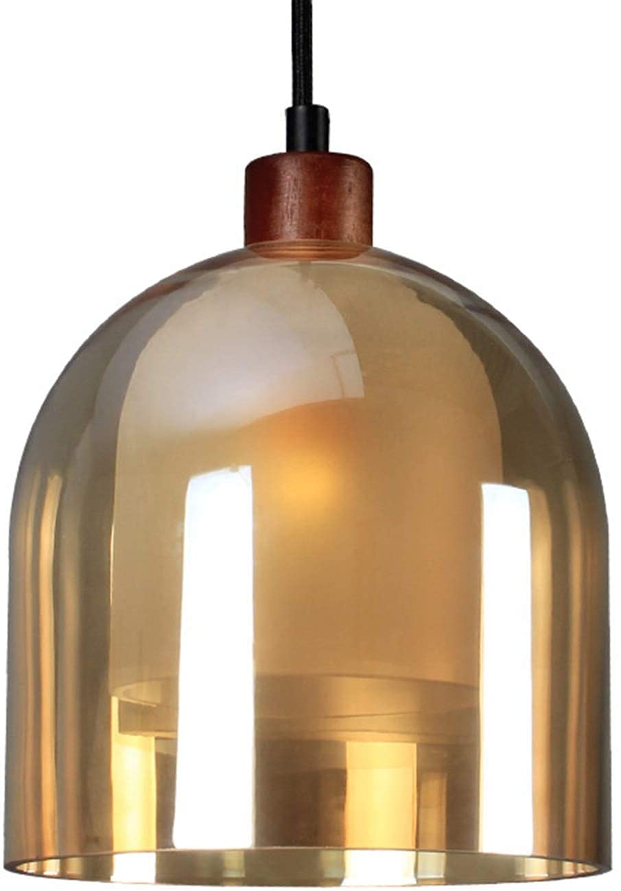 Lampe en verre à tête unique pour sublimer l'ambiance de votre chambre