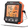 TempPro TP716 Meat Thermometer Digital for Grilling, Kitchen Cooking with Timer and Backlight, Meat Temperature Probe Thermometer for Oven, Grill, BBQ and Smoker (Previously ThermoPro)