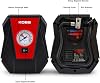 KOBB KB100 12Volt 100 PSI Air Pump with Analog Indicator, Red/Black