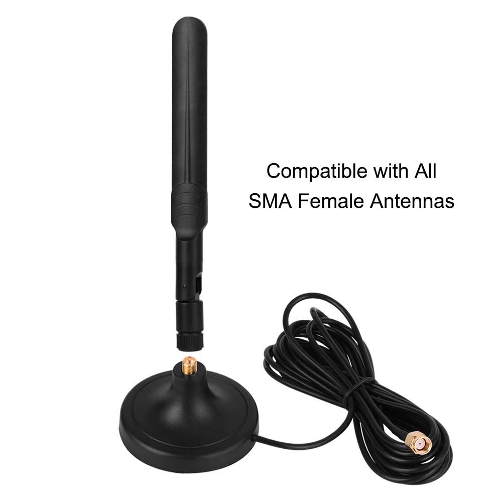 Cavo SMA Prolunga Antenna 3M, Maschio a Femmina RG174 Coassiale per Modem Router Cellulare 2G 3G 4G LTE WiFi