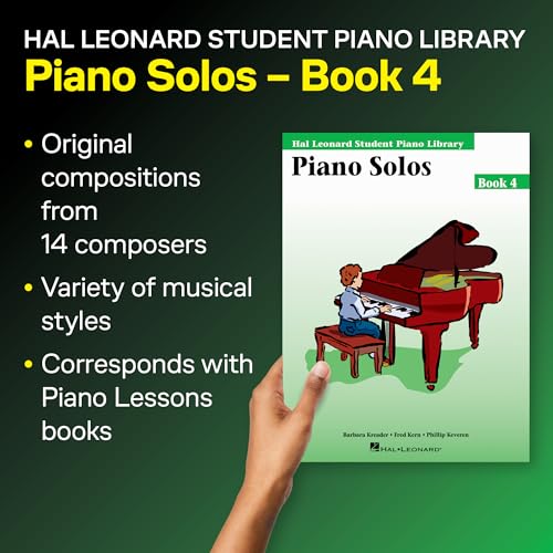 Hal Leonard Student Piano Library Piano Solos 4: Noten für Klavier: Book 4