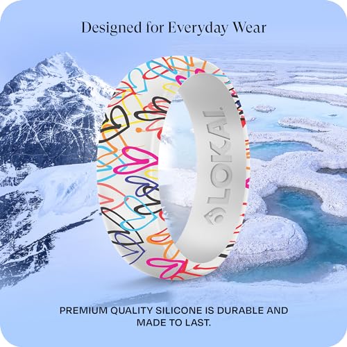 Lokai Silicone Ring for Men & Women - Ultra Comfort, Premium Silicone Rings for Active Lifestyle & Wedding Bands - Durable & Breathable, No Gemstone3