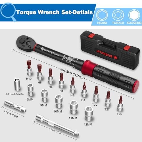 Suercup 1/4-Inch Drive Click Torque Wrench thumb #2