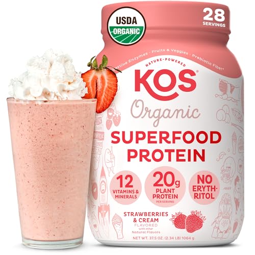 KOS Organic Strawberry Protein