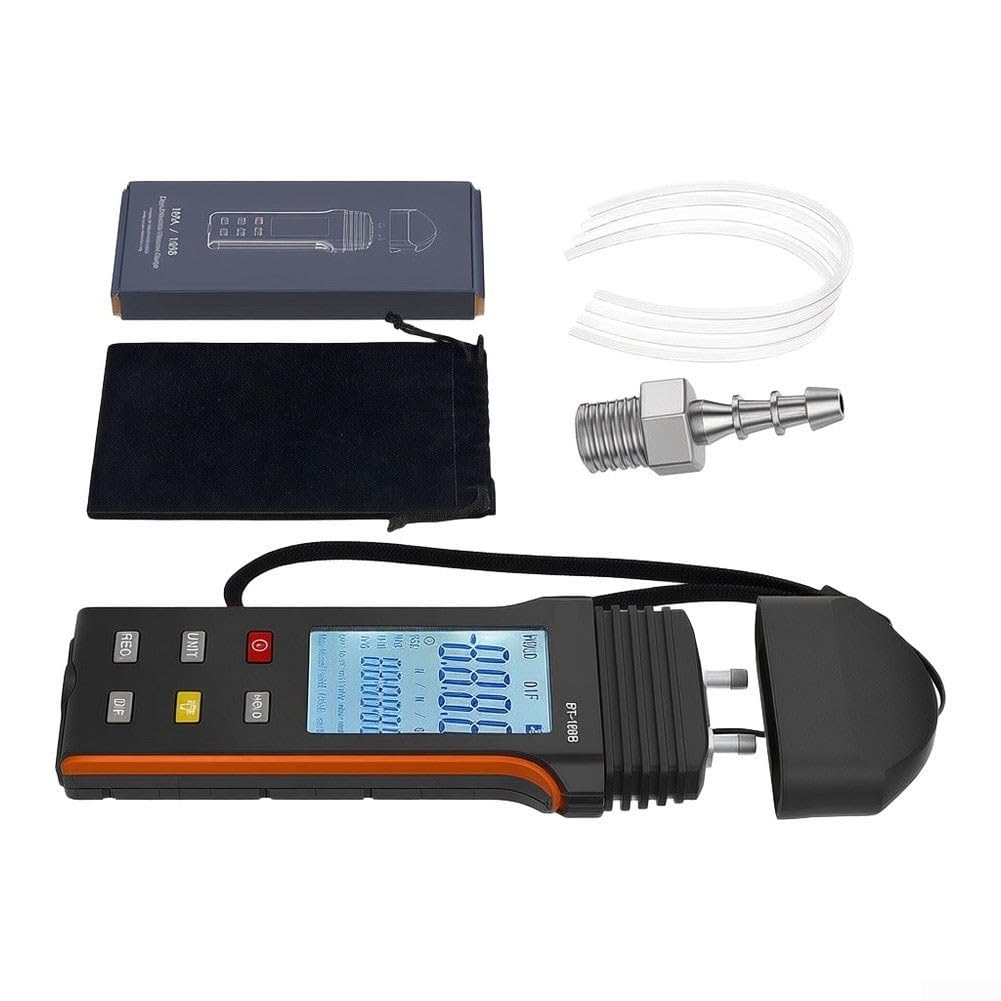 Medidor de presión digital BT-189B ±206.8kPa HVAC Tester 11 unidades LCD
