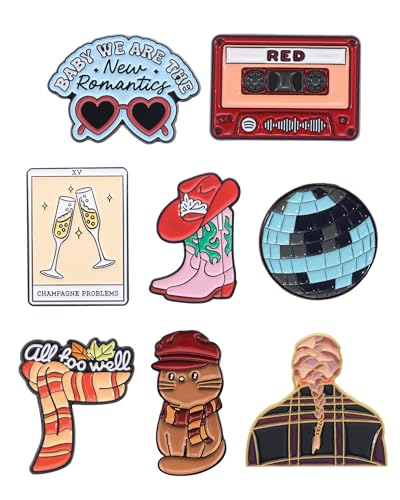 Image of beyonday Creative Singer Pins for Collection Lyrics Album Inspired Brooch Pins for Fans Friendship Brooch Music Lover Enamel Pins on Backpacks Clothes Jeans Hats Concert Gifts for Enthusiasts Women Adults
