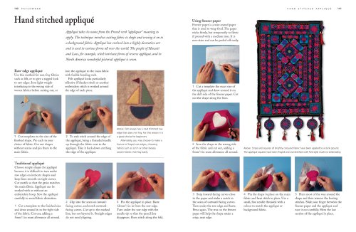 Sewing Techniques: The Complete Step-by-Step Handbook: A practical guide to sewing, patchwork and embroidery, with how-to instruction, creative projects and a directory of stitches - Image 4