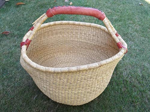Einkaufskorb Bolga-Korb, Bolgakorb, Malikorb aus Steppengras, aus Burkina...