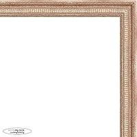 Vista 6 de Poster Palooza 3x3 Inch Traditional Antique Silver Complete Wood Square Picture Frame with UV Acrylic Plexiglass, Foam Board Backing & Hardware