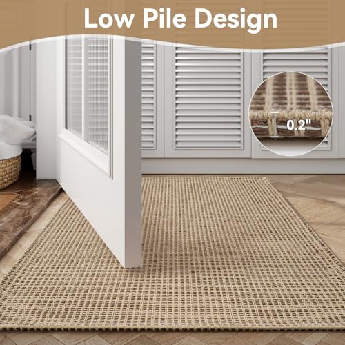 Tapete de Entrada Boho 2x3 Pies Lavable Antideslizante miniatura 4