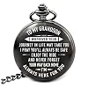 Men Gifts for Birthday Anniversary Valentines Day Graduation Fathers Day Christmas, Personalized Pocket Watch for Him