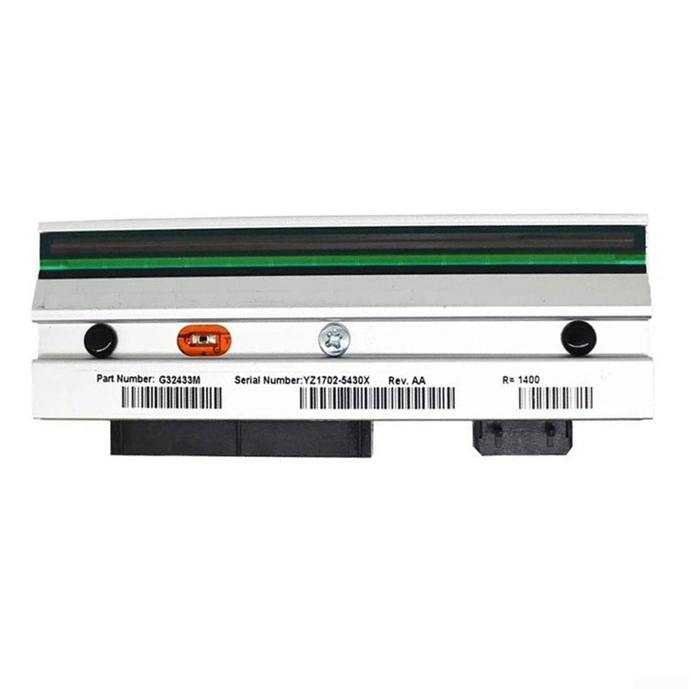 Testina di stampa termica G32433M compatibile con stampante Zebra 105SL PLUS 300dpi per un controllo uniforme della densità di stampa di etichette