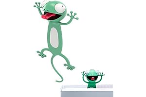 Boundless Imagination with Delightful Animal Bookmarks:Gecko