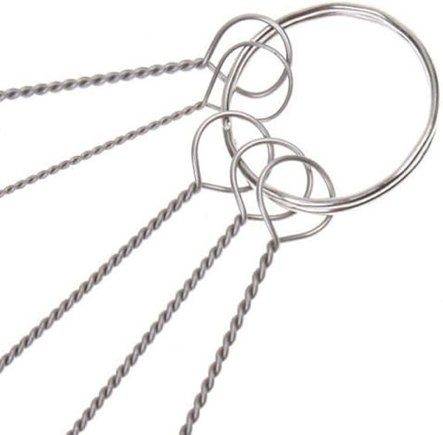 Miniatura 5 de AKOAK Juego de cepillos de tubo de nailon de 8.2 pulgadas, cepillos de limpieza de tuberías para beber, popotes, gafas, teclados, limpieza de joyas,