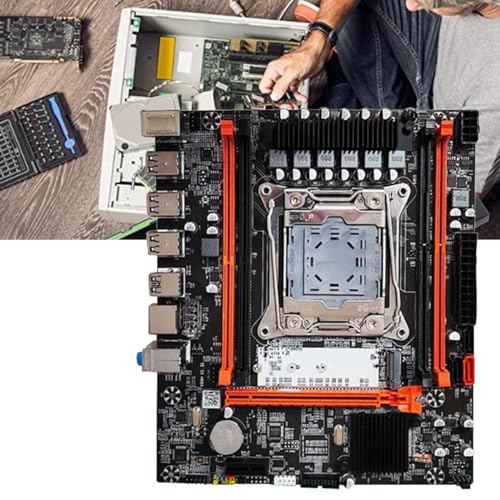 Guihydur X99H Kontormoderkort med E5 2676 V3 och M.2 NVME