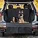 Wonnell Coperta per baule auto per Cani,Oxford Impermeabile Antistrappo Antiscivolo Protezione Bagagliaio Copertura,Bagagliaio Coprisedile Auto per cane,gatto,lavabile durevole per autoveicolo SUV