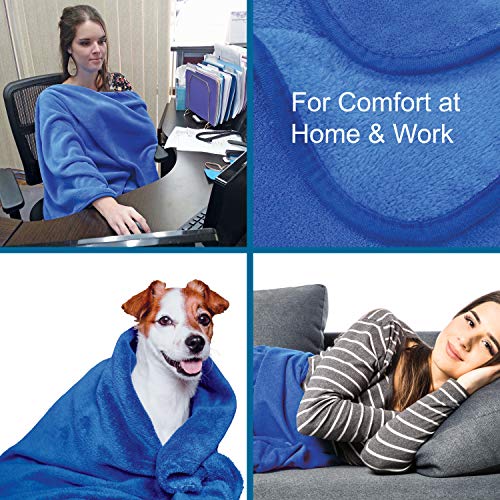 Mpn’s Travel Throw Blanket Compact Lightweight Portable Plush Coral Fleece With Zippered Carry Pouch Perfect Size 43 X 59 Use As Soft Lumbar Support Pillow Travel Pillow Free Eye Mask And Ear Plugs #TOP5