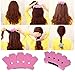 Set of 20 Donut Bun Maker Fashion Hair Design Styling Accessory Maker Pads Hairpins Hairabands Clips Donut Maker Hair Braiding Tool Kit for Ladies Girls DIY Magic Hair Twist Styling Set