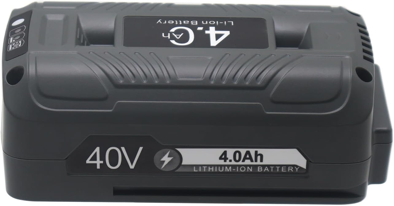 Replacement 4.0Ah Lithium Battery for Snow Jo Sun Jo 40V Cordless Power Tools, Snow Jo 40 Volt Batteries iBAT40 iBAT40XRP iBAT40XR-RM iBAT40-RM Compatible with 40V Snow Blower and Sun Jo Wireless iON - Image 2