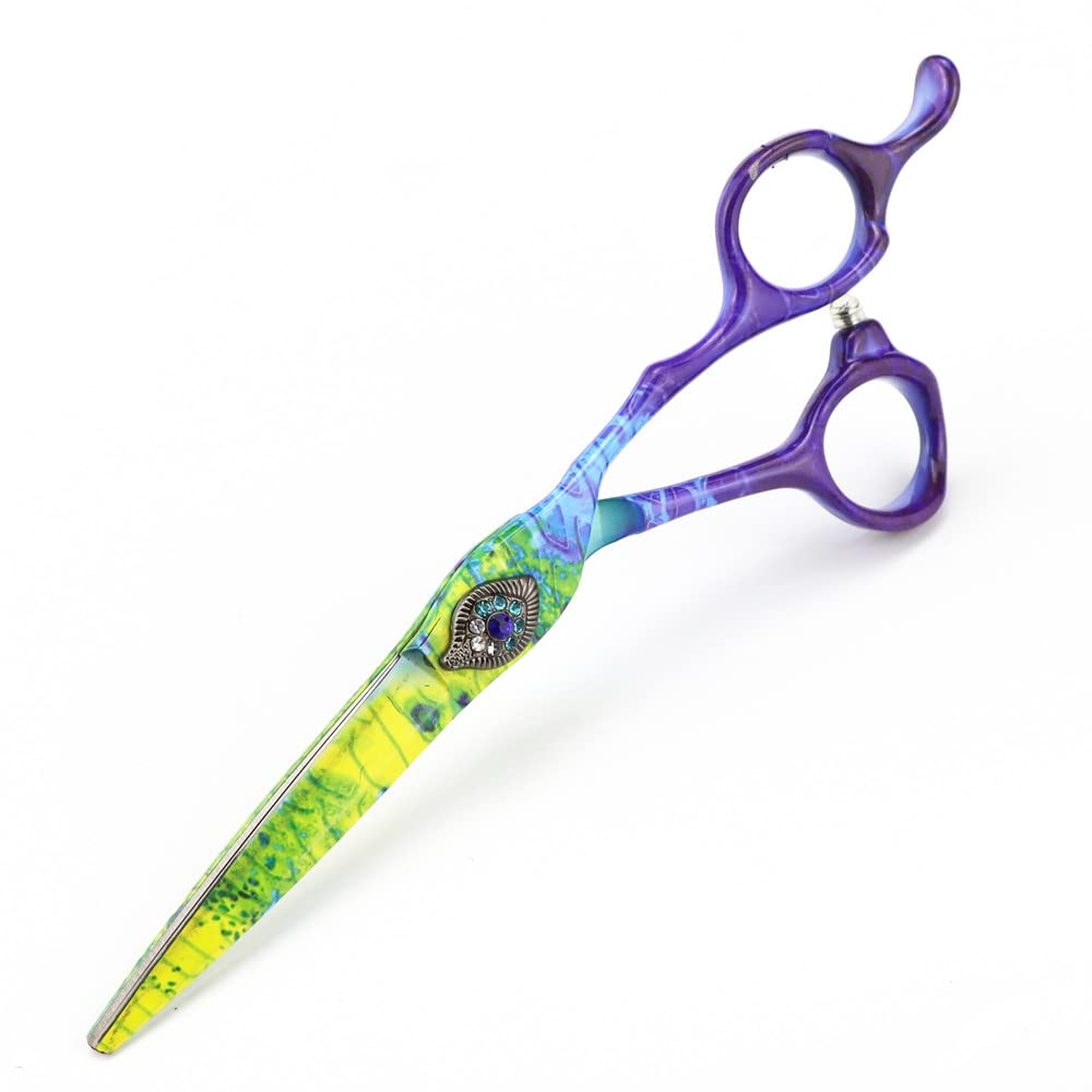 Taglio dei Capelli, Set Professionale per Parrucchieri da 6 Pollici, Set per Parrucchiere in Acciaio 440C, Forbici per Taglio Diradamento, Set per Parrucchiere