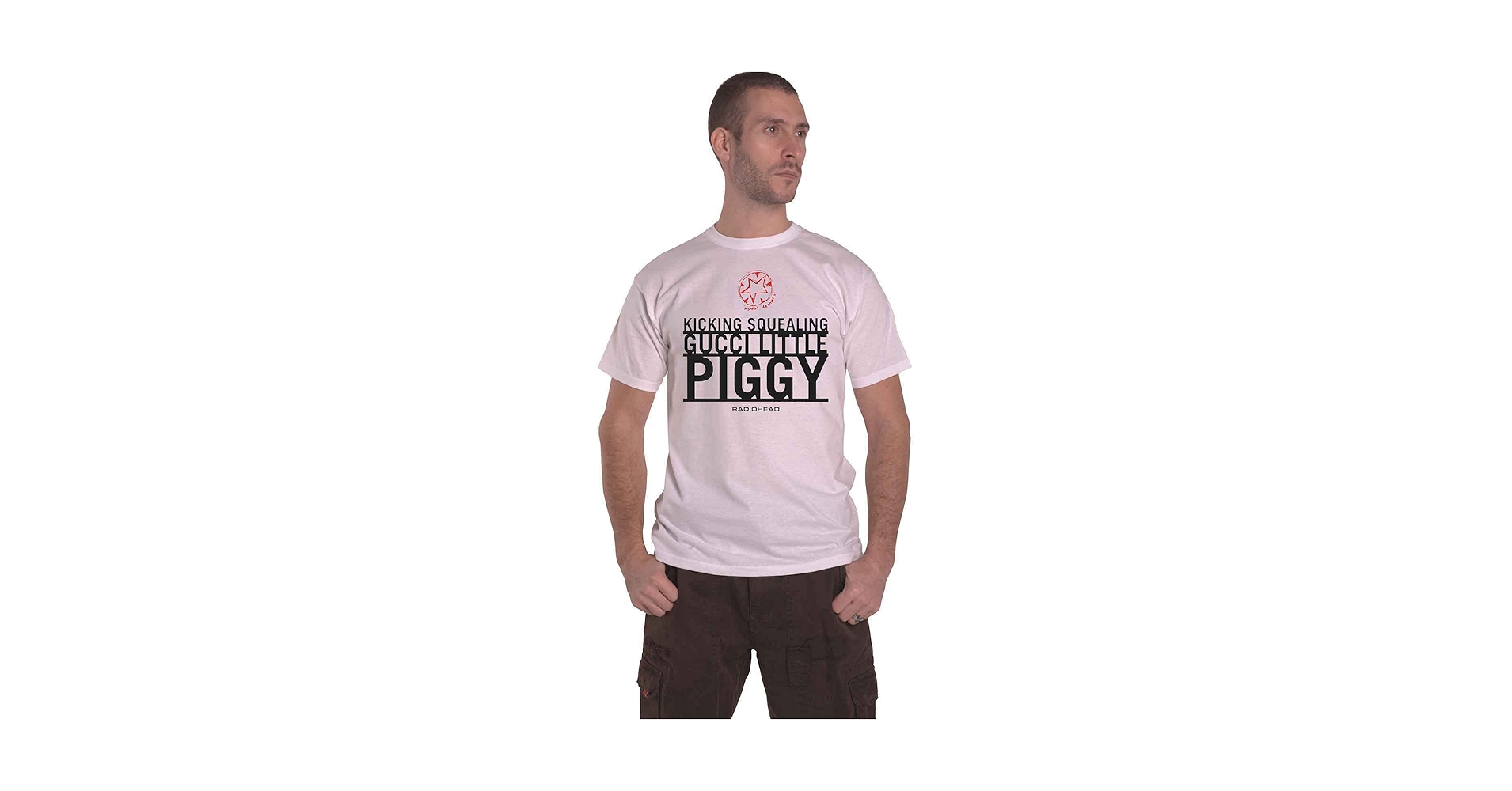 RADIOHEAD Tシャツ PIGGY Amazon.com: Radiohead T Shirt Piggy Band Logo Official Mens