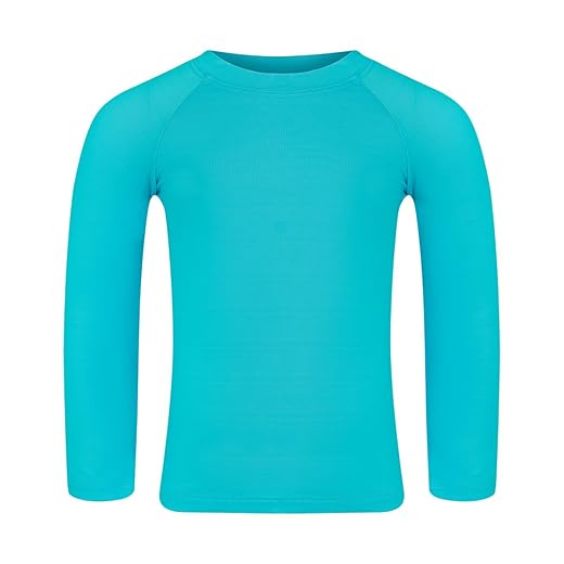 Acqua di Mare Blusa Camiseta Proteção UV 50+ Manga Longa Infantil Unissex