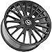 Kraze KR185 Double Down 22x8.5 5x110/5x115 +38mm Gloss Black Wheel Rim 22
