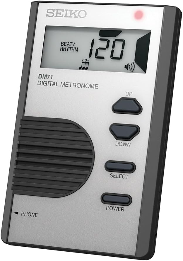 DM71S Pocket Size Digital Metronome - Silver