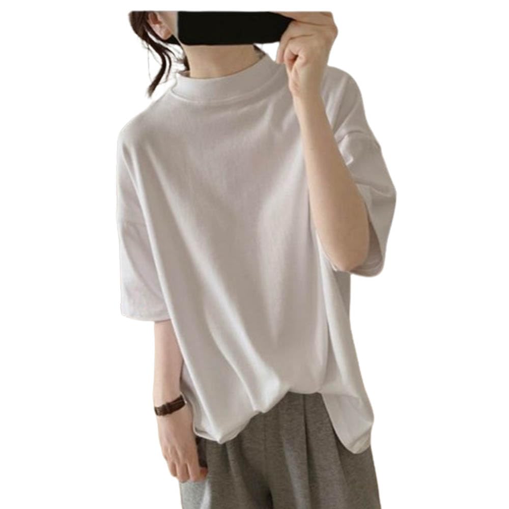 半袖ハイネックカットソー＜原プロモチーフ＞ セール】【PING APPAREL】メッシュパネルジャガード半袖