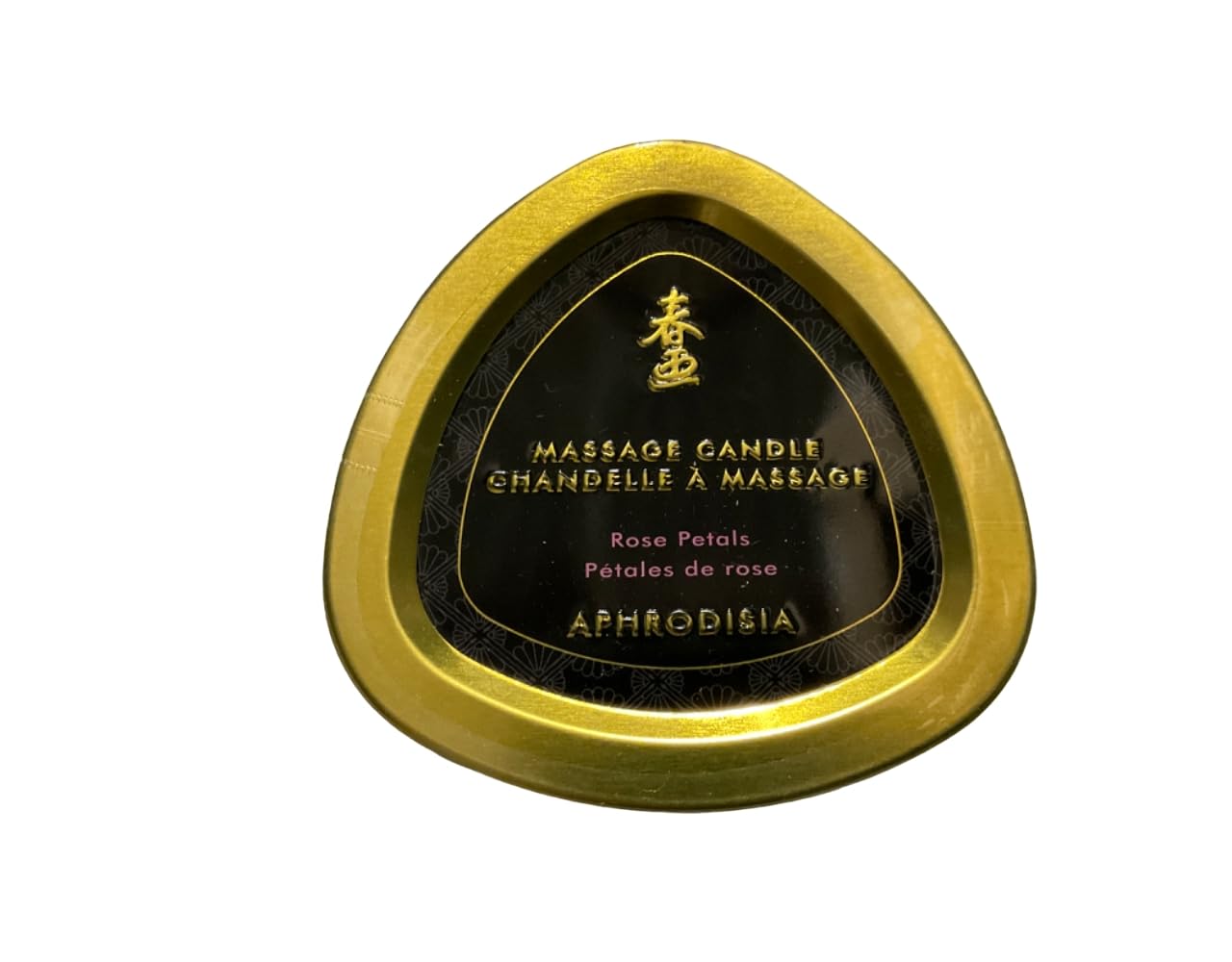 Bougie de massage lueur et caresses - aphrodisia / rose