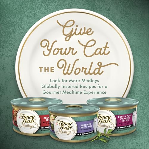 Purina Fancy Feast Wet Cat Food Variety Pack, Medleys White Meat Chicken in Sauce Collection - (Pack of 12) 3 oz. Cans - image 8