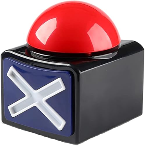 Zumbadores para espectáculos de juegos, zumbadores de juego con luces y sonido para adultos y niños, juego de preguntas y preguntas de familia,