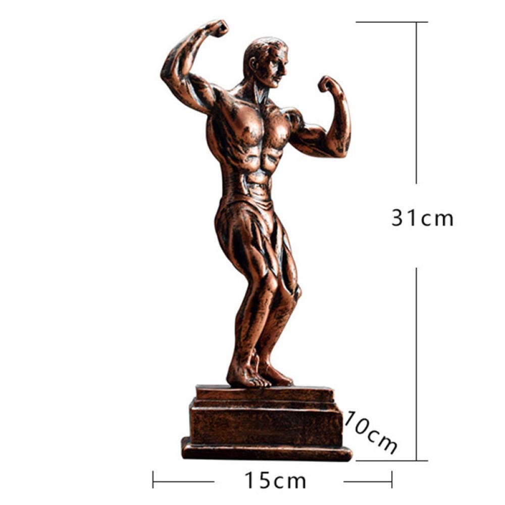 Amazon.co.jp: 装飾品彫像彫刻像装飾品彫刻レトロなボディー