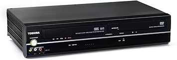 Toshiba SD-V296 DVD Player / VCR Combo ، Progressive Scan Dolby Digital Remote Control ، Black