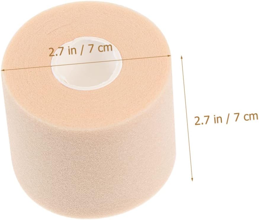 5rolls Professional Skin Tape Shock Film for Sports Elastic Sponge Material for Joints Easy to Use Protective for Athletes