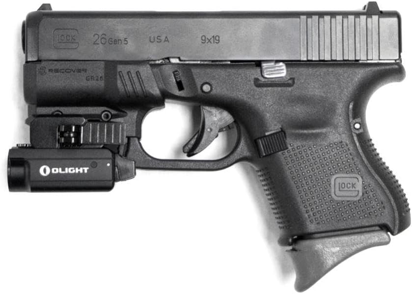 Recover Tactical Picatinny Rail for Glock, Glock MOS, S&W Shield 9mm, SW40, Sig P365 (Must Select Your Model Below), Easy Install, No Mods Required