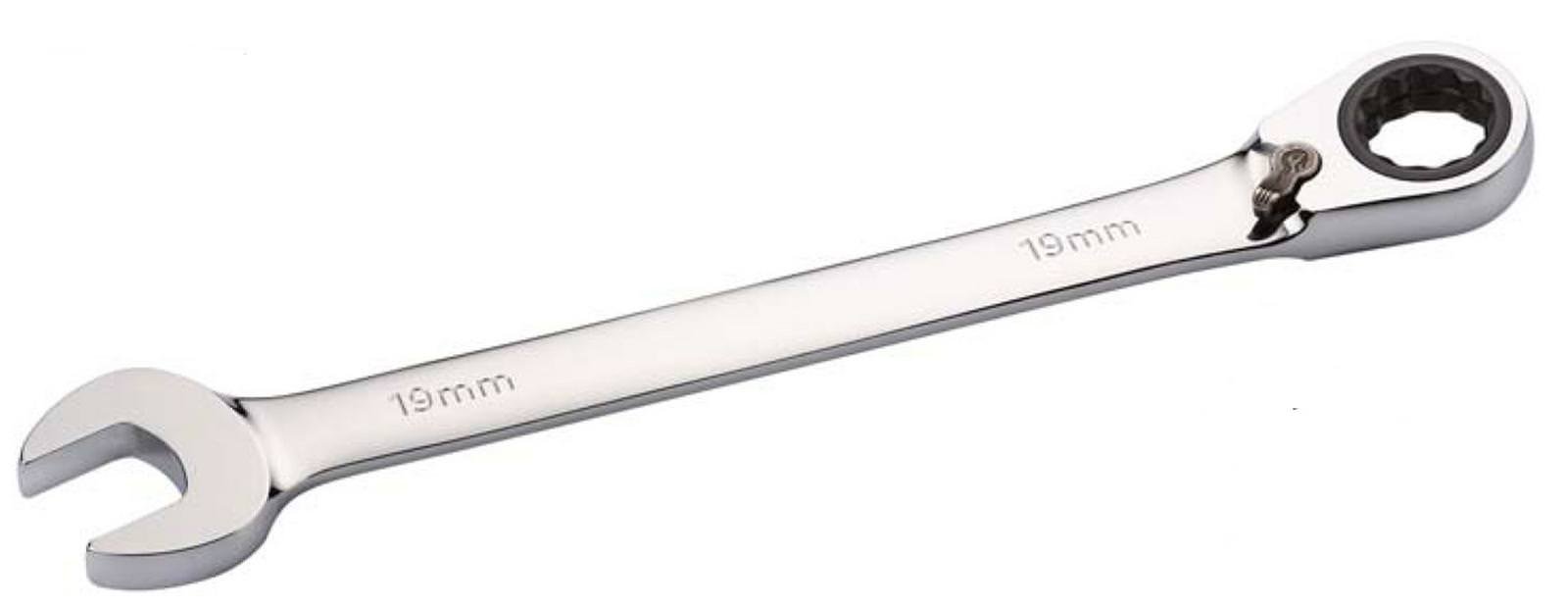 Reversible Combination Ratcheting Wrench - 18 mm