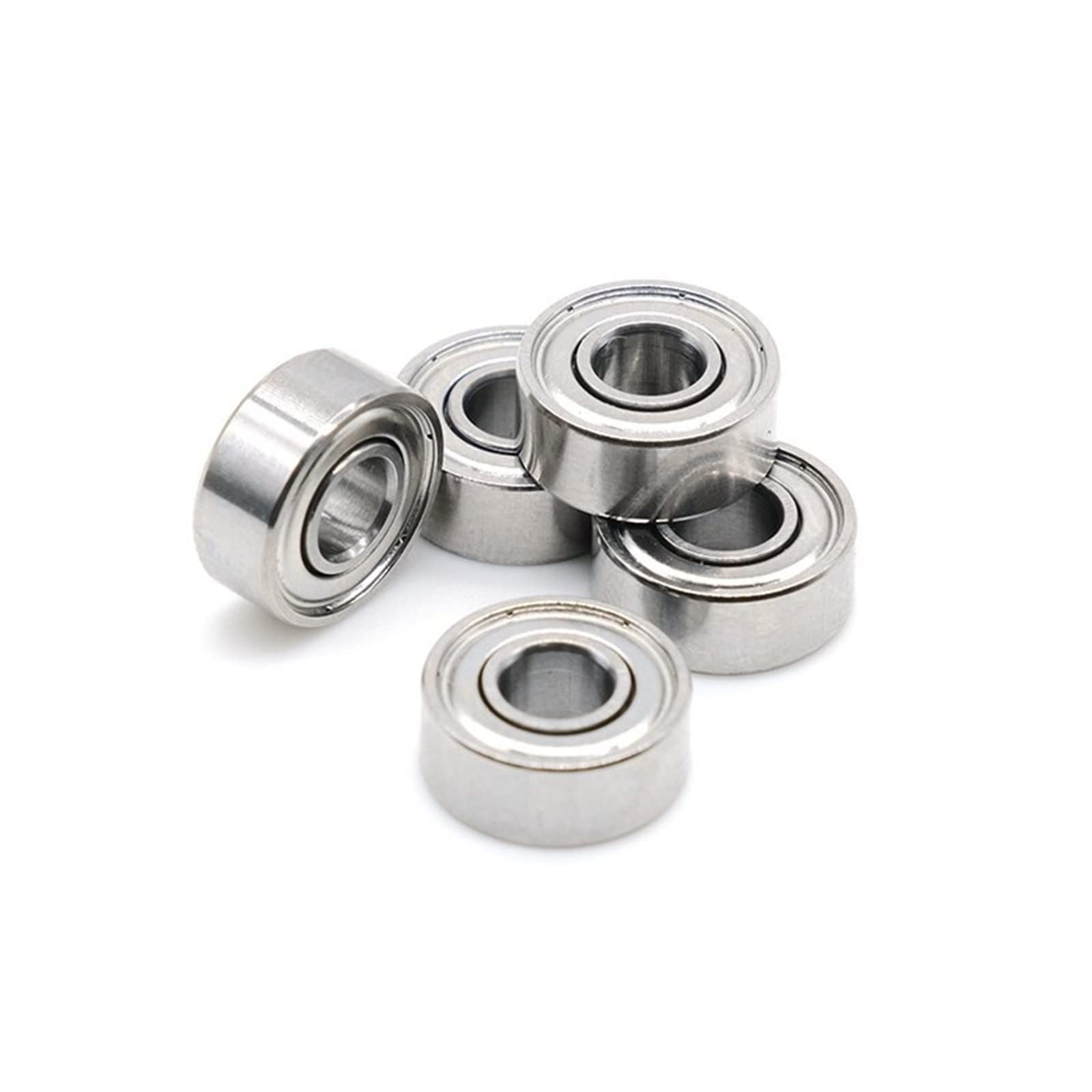 Cojinete de extremo de varilla esférico Rodamiento MR104ZZ ABEC-7 (10 uds) 4 * 10 * 4mm rodamientos de bolas en miniatura MR104 ZZ