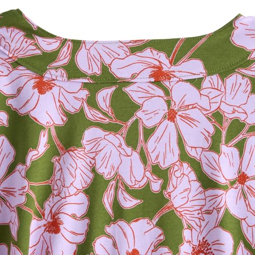 Image of Vera Bradley Women's Cotton Cozy Knit Robe (Extended Size Range)