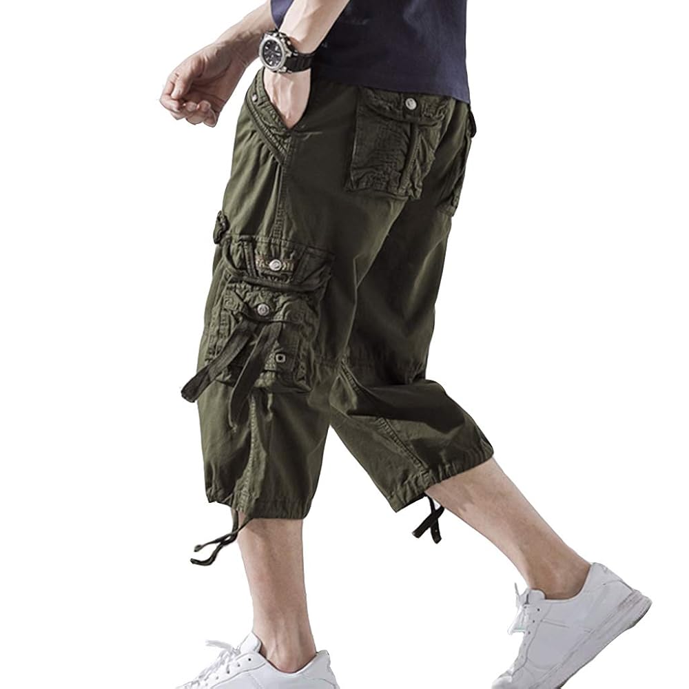 EZKATON正規品★24SS★Oxford Bermuda Cargo Pants EZKATON】男女兼用☆24SS OXFORD BERMUDA CARGO PANTS 3COLOR