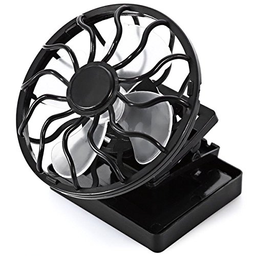 Eco-friend Mini Clip Solar Energy Power Panel Cell Cooling Fan