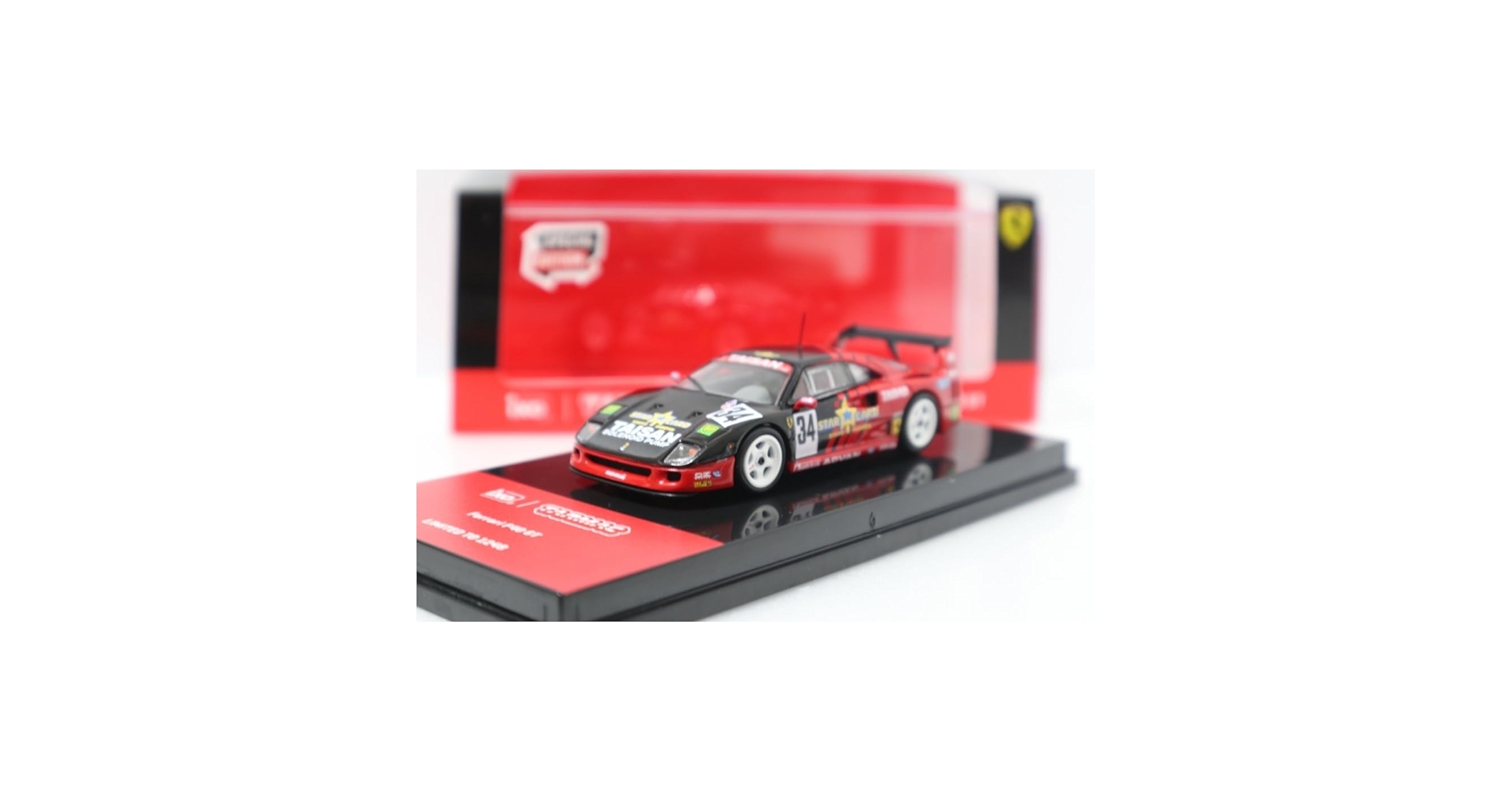 Amazon | Tarmac 1/64 TWOC限定 フェラーリ F40 GT タイサン アドバン