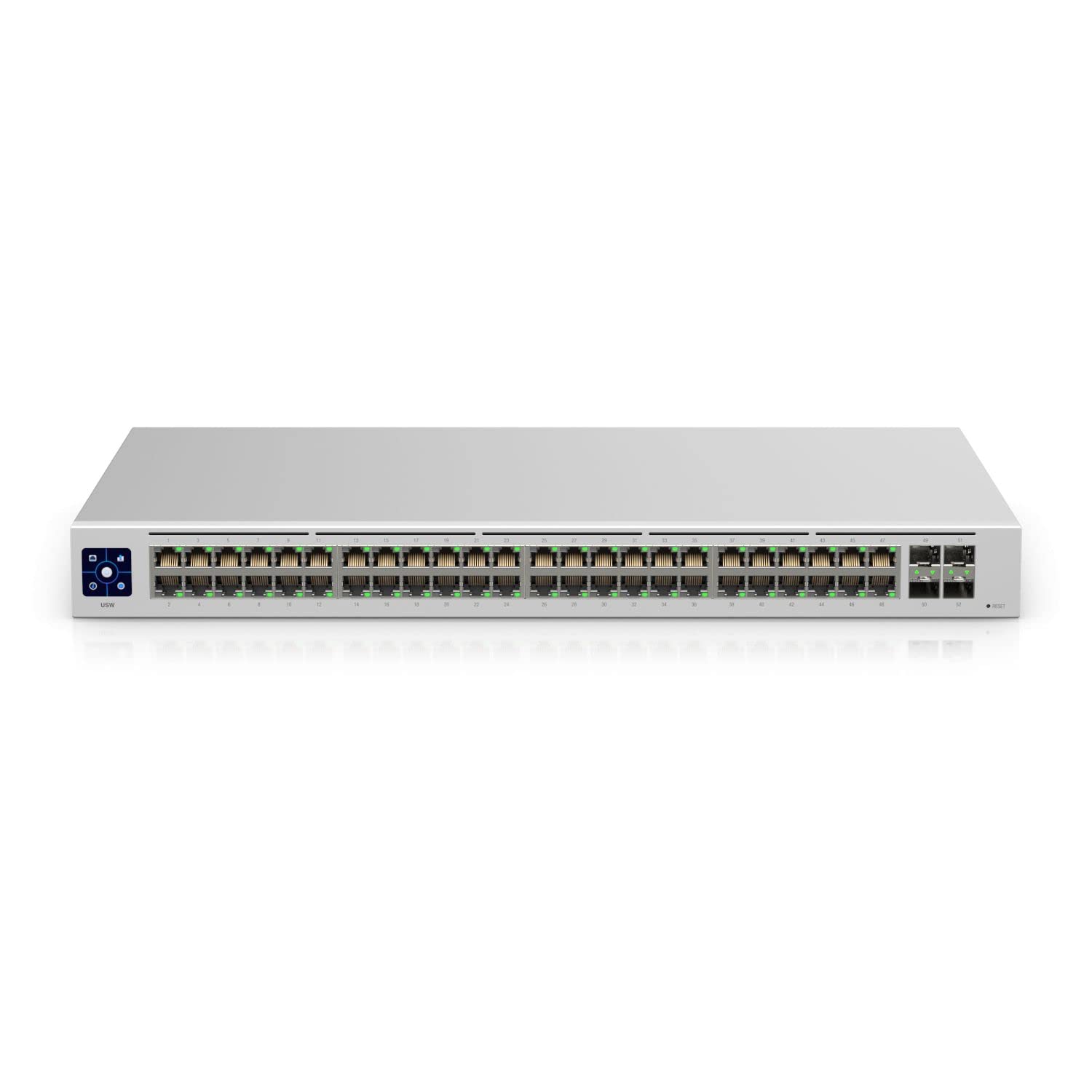 Ubiquiti Networks UniFi USW-48 Switch, Managed, L2, Gigabit Ethernet (10/100/1000), RJ45, 48 Ports, Rack mounting, Two-year warranty