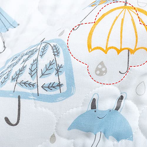 DZOZO Nappy Changing Mat Foldable Diaper Pad Cotton Baby Urine Pad Changing Pad Waterproof Cotton Urine Mat Nappy Bedding Cover Mattress Protector Baby Urine Pad Diaper Mat - Image 3