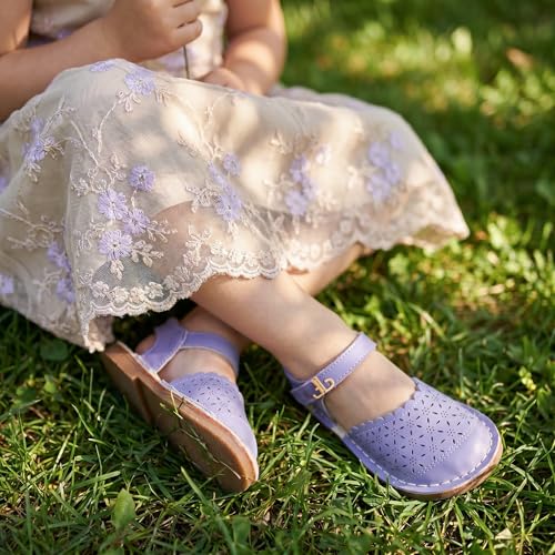 Image of THEE BRON Toddler Girls Espadrilles Sandals Hollow Out Rustic Dress Shoes
