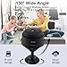 YISPK Hidden Camera,1080P HD WiFi Mini Nanny Cam with Night Vision & Motion Detection - Indoor/Outdoor Wireless Security Spy Cameras for Home, Car, Baby & Pet Monitoring-Upgraded A9