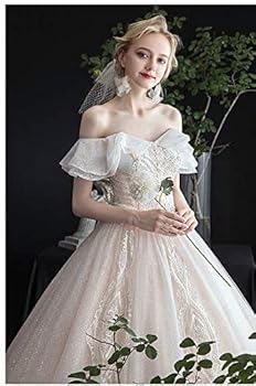 新品☆アドリアナパペル☆スパンコール刺繍ドレス☆シャンパンベージュ☆ウェディング Amazon | [HIRA] 美品！ウェディングドレス 胸元エンパイア 刺繍