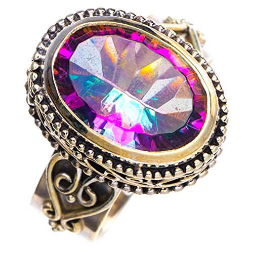 Bague en argent 925 faite main StarGems bijoux de luxe naturel