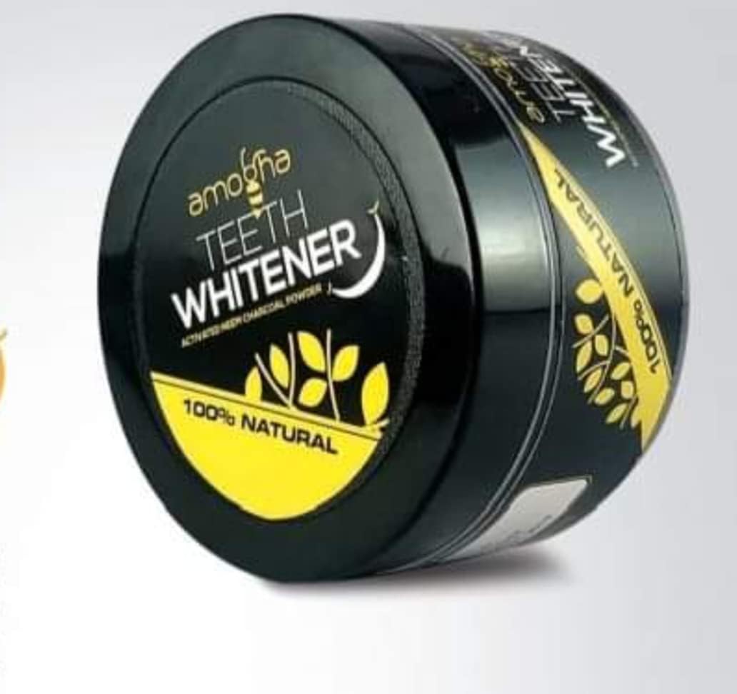 ACTIVATED NEEM CHARCOAL TEETH WHITENING POWDER WITH MANY SPICES AND OTHER INGREDIENTS THAT CAN GIVE BEAUTIFUL PEARLY WHITE LUSTER TO YOUR TEETH