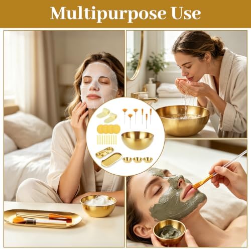 DIRBUY 26 PCS Facial Bowls Set for Esthetician, Spa Supplies Kit